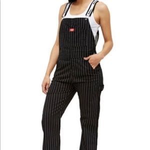 Striped Dickies Overalls